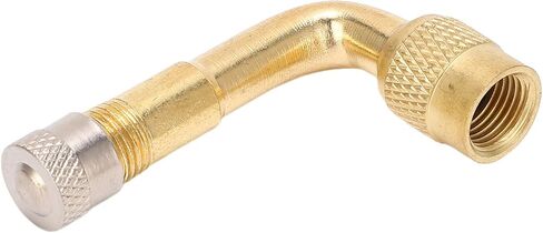 90 Degree Tyre Valve Extension, Brass Air Tyre Extension for Scooters Motorcycles with Schrader Valve in Saudi Arabia