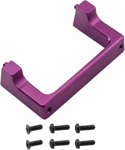 قطع غيار سيارات RC متوافقة مع WLtoys 244016 لـ Losi Micro B لـ Losi Micro T 1/24 RC ملحقات أجزاء ترقية السيارة من الألومنيوم (أرجواني) in Saudi Arabia