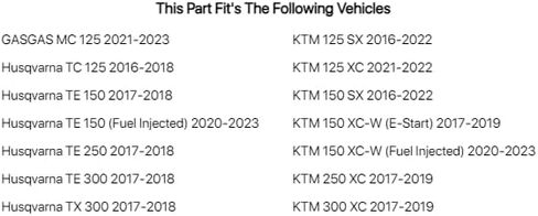 Tusk Off-Road Tusk Kick Starter برتقالي بأكسيد لـ KTM 150 SX 2016-2022 in Kuwait