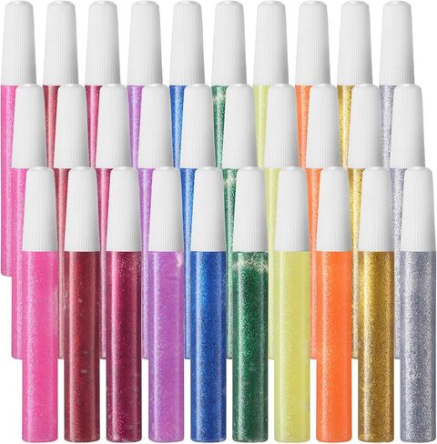 10 Pcs 10 Color Glitter Glue Sticks for Crafts Perfect Glitter Stick for DIY Arts School Projects, Scrapbooking, and Art Creations (10 Color) in Saudi Arabia