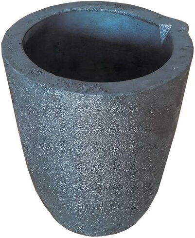 Simond Store 16Kg Durable Clay Graphite Crucible for Propane Furnace, Fuel Stove & Kilns for Casting, Refining, and Melting Aluminum, and Other Non-Ferrous Metals in Saudi Arabia