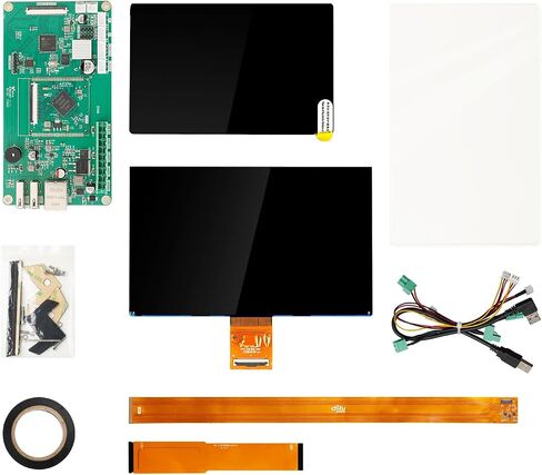 Chitu Systems Upgraded Screen Kits for ELEGOO Saturn 2 Screen Replacement, 10.1 Inches Monochrome LCD 13320x5120 Resolution for 14K Light Curing Print Screen in Saudi Arabia