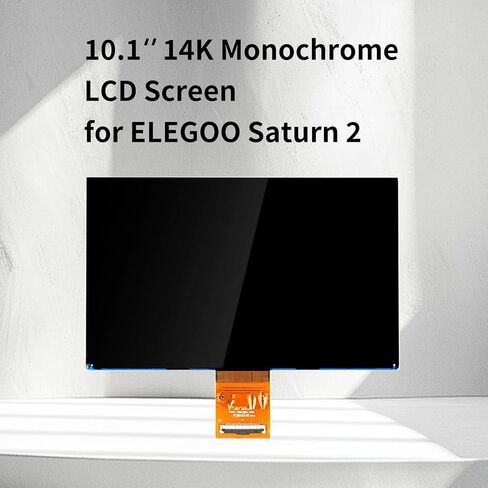 Chitu Systems Upgraded Screen Kits for ELEGOO Saturn 2 Screen Replacement, 10.1 Inches Monochrome LCD 13320x5120 Resolution for 14K Light Curing Print Screen in Saudi Arabia