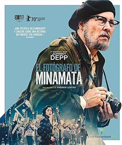 Minamata (2021) Blu Ray B Johnny Depp in Saudi Arabia