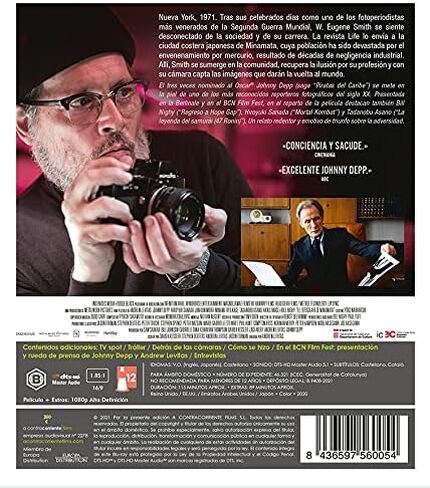 Minamata (2021) Blu Ray B Johnny Depp in Saudi Arabia