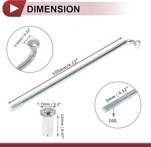 48 مجموعة 10G J Bend المتحدث باسم الدراجة 10G المتحدث عجلة الدراجة الكربون الصلب المجلفن فضي اللون in Saudi Arabia