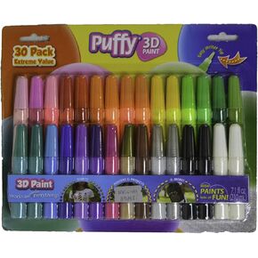 Puffy 3D Paint 30 Pack I Love To Create in Saudi Arabia