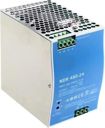 1pcs Power Supply NDR-480 NDR-480-24 24V NDR-480-48 48V 480W Single Output Industrial DIN Rail(NDR-480-48) in Saudi Arabia