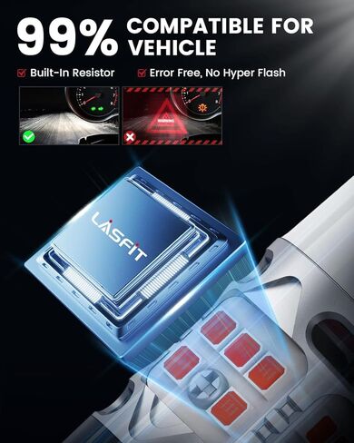 LASFIT 921 912 LED Bulb Canbus Ready T15 Error Free LED Backup Reverse Light Easy Installed 904 916 917 920 906 W16W 2835 Exterior Replacement Upgraded Version 6000k White (2pcs) in Kuwait