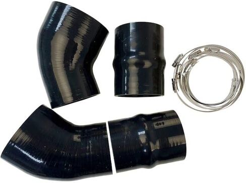 Intercooler Hose Kit - 4 Piece - Compatible with 1994-1996, 1998-2002 Dodge Ram 2500 5.9L Turbo Diesel (Up To 10/2/1995) in Saudi Arabia