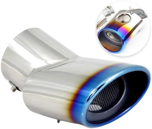 أنبوب ذيل طرف العادم قطعة واحدة لـ RX AL10 RX270 RX300 RX350 RX450H 2010 2011 2012 2013 2014-2015 كاتم صوت ماسورة العادم من الفولاذ المقاوم للصدأ ملحقات طرف كاتم صوت العادم (قطعة واحدة-نمط-A) in Saudi Arabia