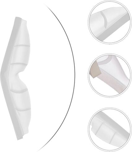 VILLCASE 10pcs Anti-Fog Nose Bridge Strips Comfortable Self-Adhesive Nose Pads for Masks Protect Glasses from Fogging Easy to Install Suitable for All Mask in Kuwait