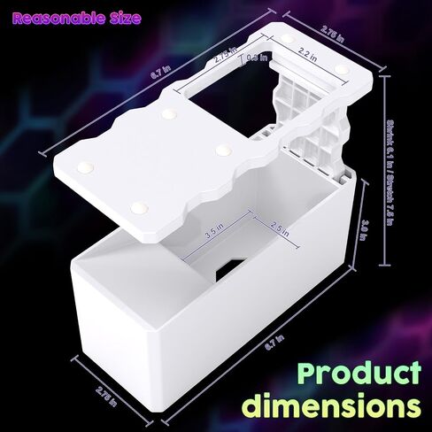 Scanner Phone Holder,TCG Card& MTG Card Scanner Holder, Fit for un-Sleeved and Sleeved Cards, Works with ManaBox App, Ideal for Quick Scans and Price Checks in Saudi Arabia