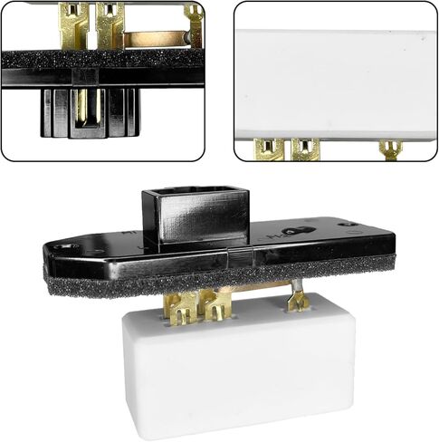 1 قطعة مقاومات محرك المنفاخ، استبدال مقاوم محرك منفاخ التيار المتردد 5014212AA 5012212AA 68004241AA 3A1103 973-047 RU-368، مقاوم مروحة HVAC لدودج رام 1500 2500 3500 بيك اب جيب جراند شيروكي in Kuwait