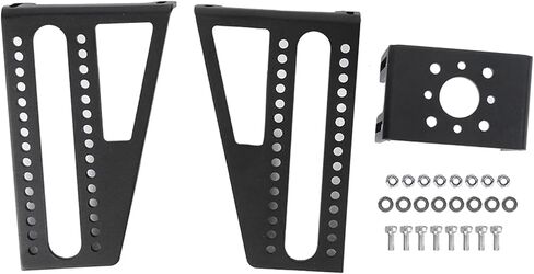 Pwshymi Detachable Aluminum Alloy Engine Mounting Stand for Adjustable Engine Support, Durable Model Airplane Installation Bracket, 3 Piece Set for Hobbyists and Enthusiasts (Big Size) in Saudi Arabia