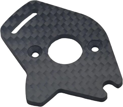 for Traxxas for Slash 4x4 for Hoss for Stampede 1/10 Carbon Fiber Motor Mount Plate RC Car Upgrade Parts Accessories Replacement and Repair RC Car DIY Parts in Saudi Arabia