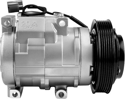 ضاغط تيار متردد مع قابض لـ 2003-2006 لـ Acura MDX 3.5L 2003-2008 لـ Honda لـ Accord Odyssey Pilot Ridgeline 3.0L 3.5L | ضاغط تكييف هواء للتبريد السريع وملاءمة دقيقة in Kuwait