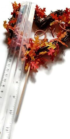Autumn Wedding Cake Topper With Orange Paper Leaves for Fall Theme Decorating in Saudi Arabia