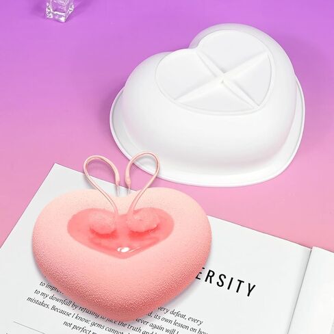 Silicone Mold, Round Flower Basket Molds, Epoxy Resin Candle Making Mould, Soap Making, Chocolate Craft, DIY Craft, Baking Decoration Moulds for Valentine's Day (F_ Flower Basket) in Saudi Arabia