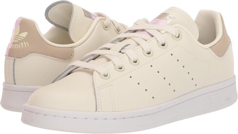 حذاء رياضي نسائي من adidas Originals Stan Smith، 10 أبيض/أبيض/ذهبي معدني in Saudi Arabia