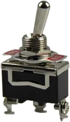 Single Knife Single Throwing T513B 3rd Gear 3 Foot Shaking Head Rocker Arm Toggle Switch Button Switch 12mm Self-Lock(380V) in Saudi Arabia