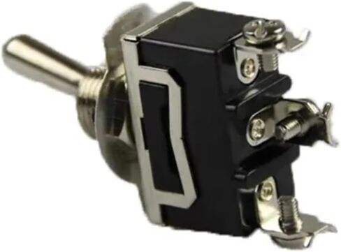 Single Knife Single Throwing T513B 3rd Gear 3 Foot Shaking Head Rocker Arm Toggle Switch Button Switch 12mm Self-Lock(380V) in Saudi Arabia