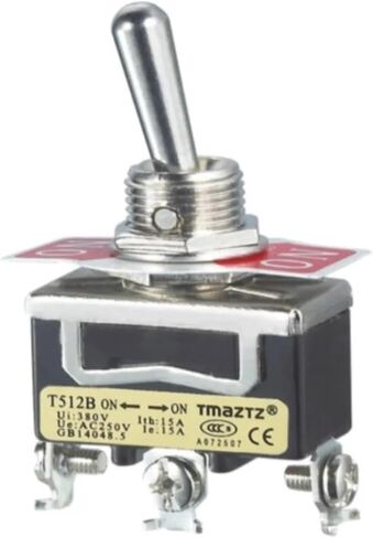 T5R12B Single Knife Single Throwing 2 File 3 Foot Button Switch 12mm Self-Locking Position One Opened and One Closed in Saudi Arabia