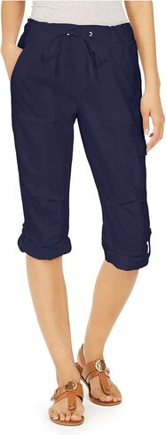 Tommy Hilfiger Plus Size Crop Cargo Pants Khaki 2X in Saudi Arabia