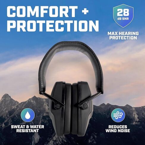 AXIL x SIG SAUER XCOR PRO Ear Buds - Hearing Enhancement & Protection - Dust & Water Resistant - Shooting Noise Reduction Bluetooth Earbuds with Touch Control - 27-29 dB SNR/21-23 dB NRR in Saudi Arabia