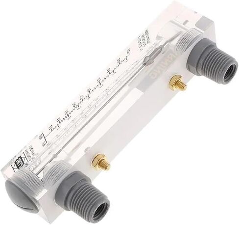 Acrylic Flow Meter 0.2-2GPM 0.3-3GPM Transparent Gas Flowmeter LZM-15 Thread Gas Flow Regulator Oxygen Air Gas(0.3 To 3GPM) in Saudi Arabia