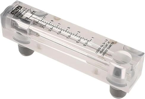 Acrylic Flow Meter 0.2-2GPM 0.3-3GPM Transparent Gas Flowmeter LZM-15 Thread Gas Flow Regulator Oxygen Air Gas(0.3 To 3GPM) in Saudi Arabia
