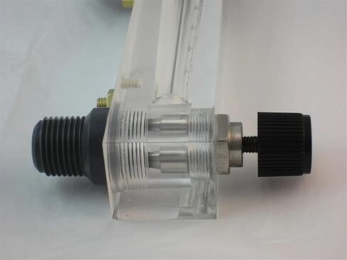 LZM-25 adjustable panel type flowmeter(flow meter) male 1"BSPT or NPT(5-40GPM 40-150LPM) in Saudi Arabia