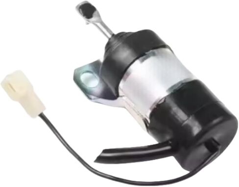 Fuel Shut Off Solenoid 16259-60010 MV1-48 For Kubota Engine D1105 V1505 For Hitachi Timberwolf TW150DHB TW150VTR TW190 TW-S426TDHB Aftermarket Parts in Saudi Arabia