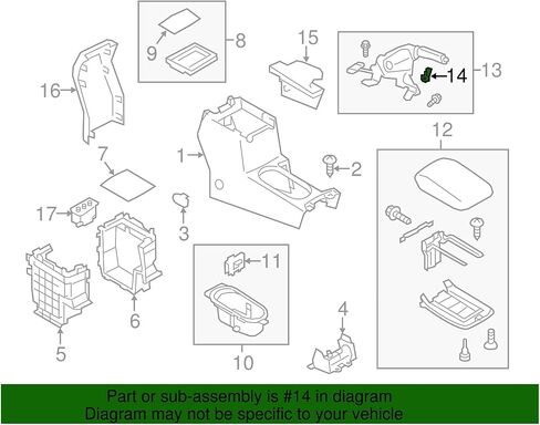 OEM New 1993-2021 Compatible with Subaru Parking Hand Brake Warning Switch Lever 83321AA000 in Saudi Arabia