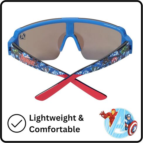 Sun-Staches Iron Man Child Sunglasses | Marvel Avengers Accessory | UV 400 | One Size Fits Most Kids in Saudi Arabia