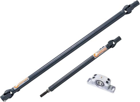 SuperATV U-Series FRONT + REAR Prop Shaft for Can-Am Defender MAX HD8 / HD10 (Year Specific - See Fitment) | Includes SuperATV Billet Carrier Bearing | No vibrations, no wobble, no maintenance in Saudi Arabia