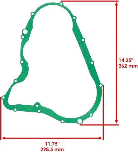 Powersports Gasket ATV UTV Motorcycle Scooter Transfer Cover Gasket for Arctic Cat 400 2X4 1998 2000 2001 2002 Mod-G-T54-4707 in Saudi Arabia