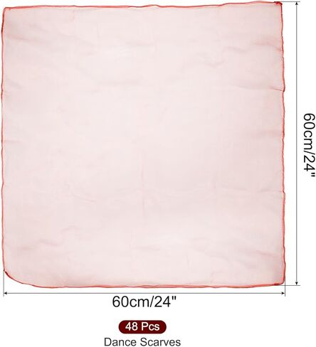 PATIKIL أوشحة الرقص، أوشحة شعوذة مربعة، أوشحة حركة موسيقية، إكسسوارات دعائم الأداء in Kuwait