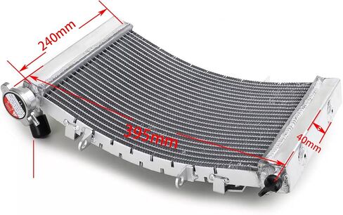 Aluminum Radiator Cooling Cooler for TRIUMPH Street Triple 675 / R 675R 2013-2018 2014 2015 2016 2017 in Saudi Arabia