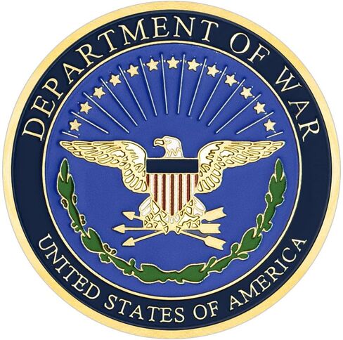 Department of War Challenge Coin Advancing Peace Through Strength Soldier Graduating Gift Coins (DOW002-1 Pack) in Saudi Arabia
