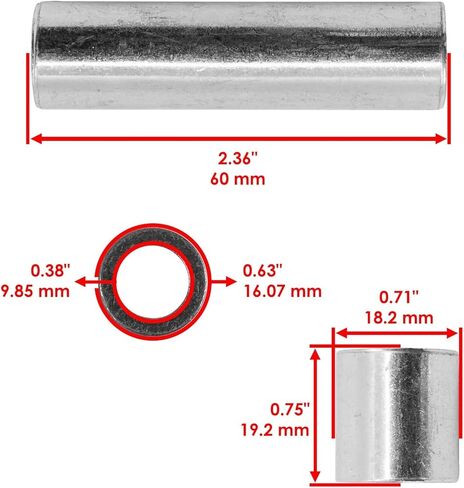 Powersports Replacement Parts for Pivot Idler Bushing for Toro 74352 74353 74401 74405 74406 74407 74501 74502 Mod-C33C-31151 in Saudi Arabia
