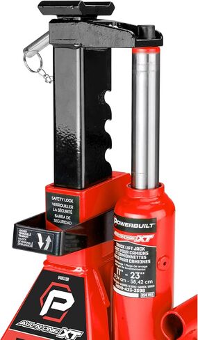 Powerbuilt 3 Ton, Bottle Jack and Jack Stands in One, 6000 Pound All-in-One Car Lift, Heavy Duty Vehicle Unijack, 640912 in Saudi Arabia