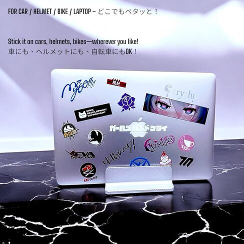 Miku Anime Vinyl Stickers - Decals for Car & Laptop, PEEKER in Saudi Arabia
