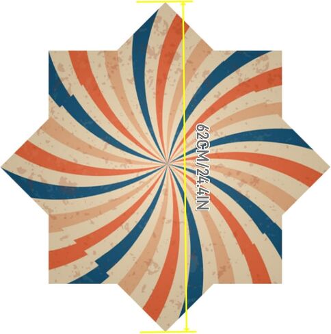 Flow Star Spinning Cloth 24 in Flowstar for Beginners & Advanced - Fun & Challenging Flow Toy (C4) in Kuwait