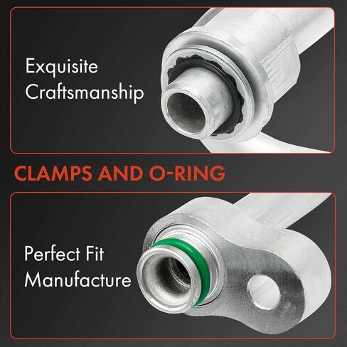A-Premium A/C Discharge Line Hose Assembly Compatible with Ram ProMaster 1500/2500/3500 2014-2018 2020 3.6L, Compressor to Condenser in Saudi Arabia