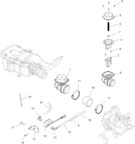 Polaris 3131443 Diaphragm Sportsman PTV HO 500 X2 6X6 2003-2014 in Saudi Arabia