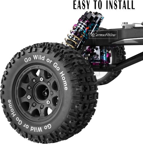 RC Wheels and Tires w/12mm 14mm 17mm Hex Short Course Tire for 1/10 Scale Car Arrm a Senton,Axia1,Slash 2WD Slash 4×4 4WD,Red cat,Rc 4wd,1/10 Truck Tires Rubber Tyres Plastic Wheel,Green in Saudi Arabia