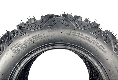 مجموعة Towallmark مكونة من 2 إطارات 25x10-12 6PR ATV/UTV لجميع التضاريس، إطارات الطين الخفيفة للطين والممرات والرمل والحصى والشوارع، مقاومة للأحمال العالية والثقب in Kuwait