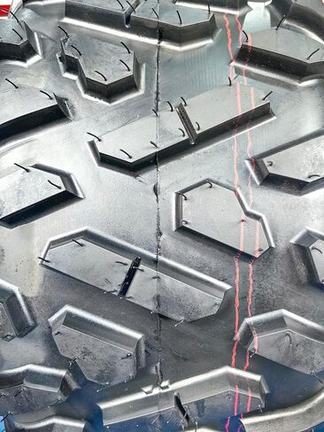 مجموعة Towallmark مكونة من 2 إطارات 25x10-12 6PR ATV/UTV لجميع التضاريس، إطارات الطين الخفيفة للطين والممرات والرمل والحصى والشوارع، مقاومة للأحمال العالية والثقب in Kuwait