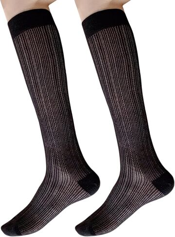 جوارب نسائية عالية للركبة مقاس 5-9 جورب حذاء قطني رفيع قابل للتنفس باللون الأبيض والرمادي والأسود in Kuwait